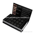 2014 Empty Paper Eye Shadow Case with EVA Inlay, Customized Sizes and Logos